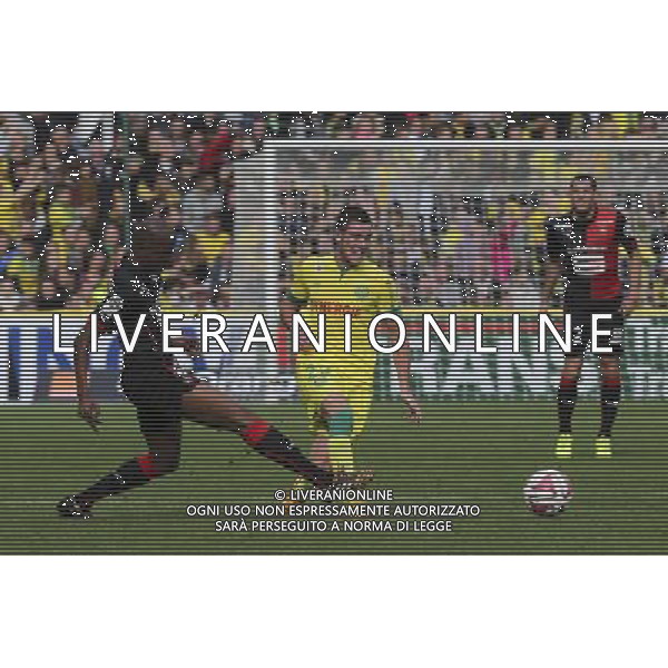 Gelson FERNANDES / Jordan VERETOUT - 02.11.2014 - Nantes / Rennes - 12eme journee Ligue 1 Photo : Vincent Michel / Icon Sport AG ALDO LIVERANI SAS ONLY ITALY
