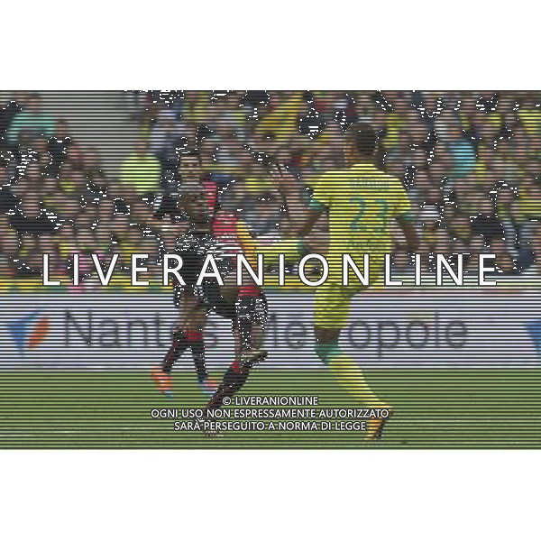 Gelson FERNANDES / Yacine BAMMOU - 02.11.2014 - Nantes / Rennes - 12eme journee Ligue 1 Photo : Vincent Michel / Icon Sport AG ALDO LIVERANI SAS ONLY ITALY