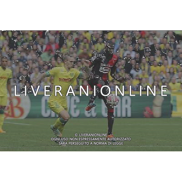 Kian HANSEN / Abdoulaye DOUCOURE - 02.11.2014 - Nantes / Rennes - 12eme journee Ligue 1 Photo : Vincent Michel / Icon Sport AG ALDO LIVERANI SAS ONLY ITALY