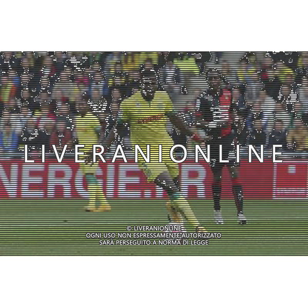 Papi DJILOBODJI - 02.11.2014 - Nantes / Rennes - 12eme journee Ligue 1 Photo : Vincent Michel / Icon Sport AG ALDO LIVERANI SAS ONLY ITALY