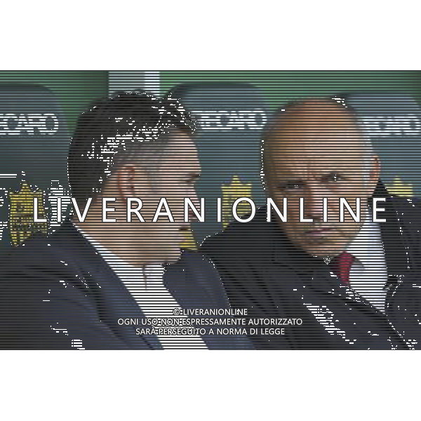 Philippe MONTANIER / Rene RUELLO - 02.11.2014 - Nantes / Rennes - 12eme journee Ligue 1 Photo : Vincent Michel / Icon Sport AG ALDO LIVERANI SAS ONLY ITALY