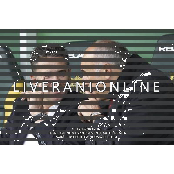 Philippe MONTANIER / Rene RUELLO - 02.11.2014 - Nantes / Rennes - 12eme journee Ligue 1 Photo : Vincent Michel / Icon Sport AG ALDO LIVERANI SAS ONLY ITALY