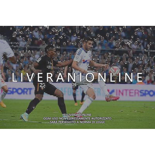 Loick LANDRE / Andre Pierre GIGNAC - 02.11.2014 - Marseille / Lens - 12eme journee de Ligue 1 - Photo : Gaston Petrelli / Icon Sport AG ALDO LIVERANI SAS ONLY ITALY