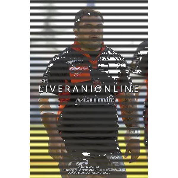 Hoani Tui - 01.11.2014 - Lyon / Toulouse - 10eme journee de Top 14 - Photo : Jean Paul Thomas / Icon Sport /AGENZIA ALDO LIVERANI SAS - ITALY ONLY - EDITORIAL USE ONLY