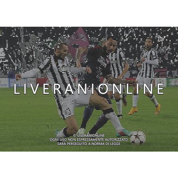 UEFA Champions League 2014/2015 Gruppo A Torino - 04.11.2014 Juventus-Olympiacos Nella Foto:chiellini giorgio e mitroglu /Ph.Vitez-Ag. Aldo Liverani