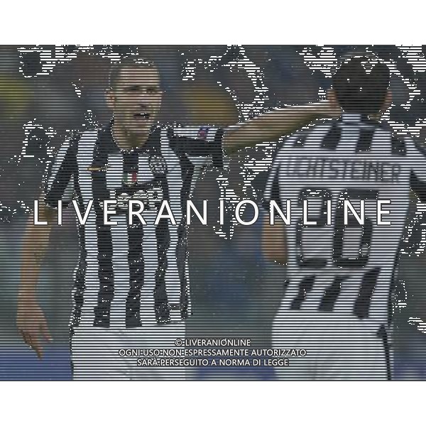 UEFA Champions League 2014/2015 Gruppo A Torino - 04.11.2014 Juventus-Olympiacos Nella Foto:bonucci lichtsteiner /Ph.Vitez-Ag. Aldo Liverani