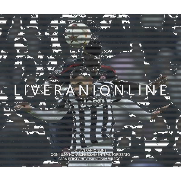 UEFA Champions League 2014/2015 Gruppo A Torino - 04.11.2014 Juventus-Olympiacos Nella Foto:tevez-n dinga /Ph.Vitez-Ag. Aldo Liverani