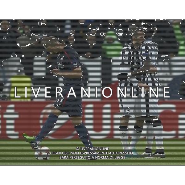 UEFA Champions League 2014/2015 Gruppo A Torino - 04.11.2014 Juventus-Olympiacos Nella Foto:pogba e chiellini esultano /Ph.Vitez-Ag. Aldo Liverani