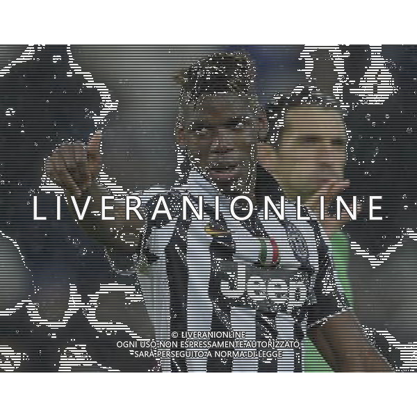 UEFA Champions League 2014/2015 Gruppo A Torino - 04.11.2014 Juventus-Olympiacos Nella Foto:pogba esulta /Ph.Vitez-Ag. Aldo Liverani