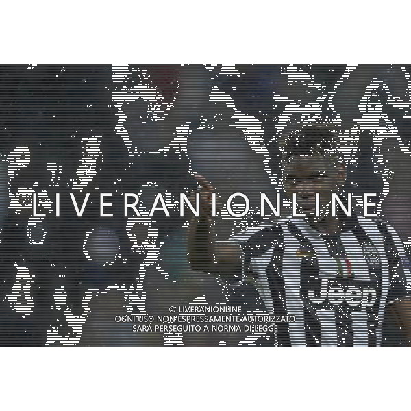 UEFA Champions League 2014/2015 Gruppo A Torino - 04.11.2014 Juventus-Olympiacos Nella Foto:pogba esulta /Ph.Vitez-Ag. Aldo Liverani