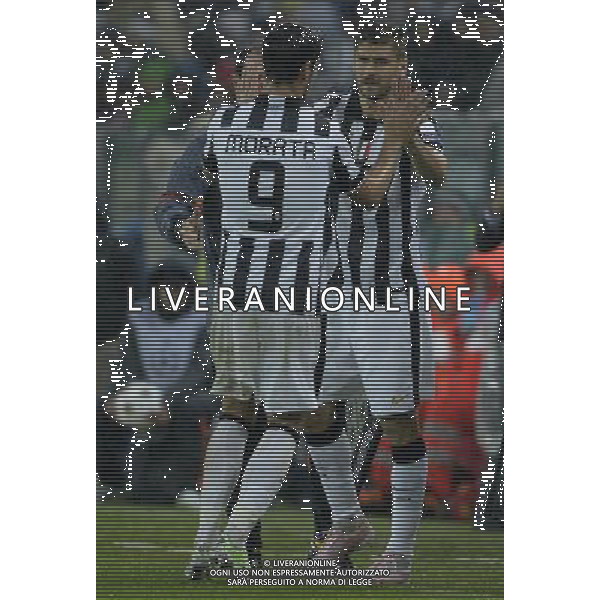 UEFA Champions League 2014/2015 Gruppo A Torino - 04.11.2014 Juventus-Olympiacos Nella Foto:Llorente Fernando-Morata Alvaro /Ph.Vitez-Ag. Aldo Liverani