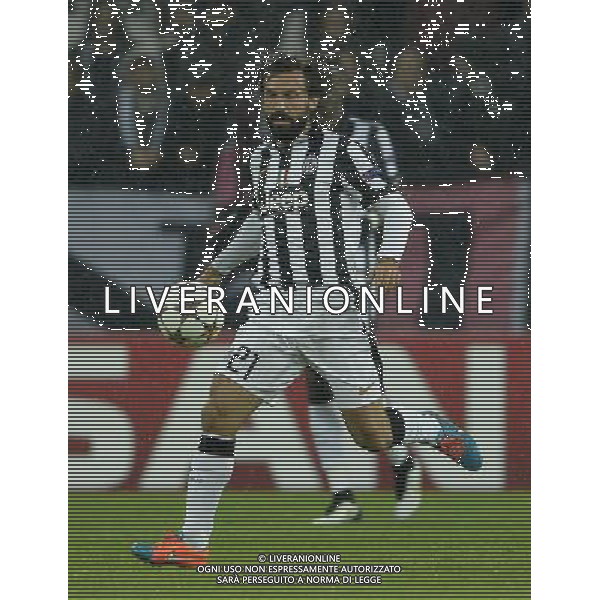 UEFA Champions League 2014/2015 Gruppo A Torino - 04.11.2014 Juventus-Olympiacos Nella Foto:Pirlo Andrea /Ph.Vitez-Ag. Aldo Liverani
