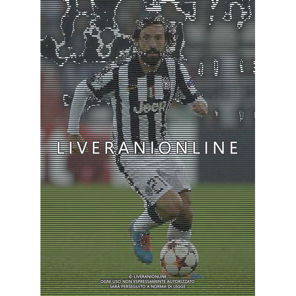 UEFA Champions League 2014/2015 Gruppo A Torino - 04.11.2014 Juventus-Olympiacos Nella Foto:Pirlo Andrea /Ph.Vitez-Ag. Aldo Liverani