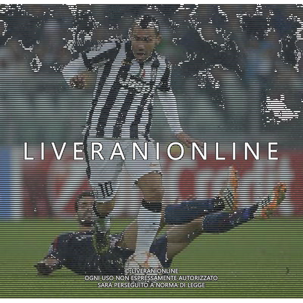 UEFA Champions League 2014/2015 Gruppo A Torino - 04.11.2014 Juventus-Olympiacos Nella Foto:Tevez Carlos /Ph.Vitez-Ag. Aldo Liverani