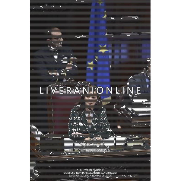 ROMA 05-11-2014 CAMERA DEI DEPUTATI-CONVERSIONE IN LEGGECON MODIFICAZIONE DEL DECRETO LEGGE 12 SETTEMBRE 2014 132 RECANTE MISURA URGENTE DEGIURISDIZIONALIZZAZIONE ED ALTRI INTERVENTI PER LA DEFINIZIONE DELL\'ARRETRATO IN MATERIA DEL PROCESSO CIVILE. NELLA FOTO BOLDRINI LAURA FOTO FAB CORRADETTI-AG ALDO LIVERANI SAS