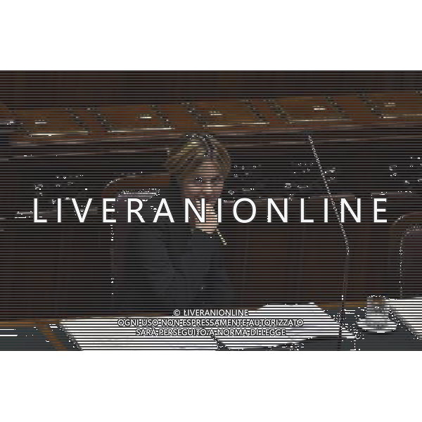 ROMA 05-11-2014 CAMERA DEI DEPUTATI-CONVERSIONE IN LEGGECON MODIFICAZIONE DEL DECRETO LEGGE 12 SETTEMBRE 2014 132 RECANTE MISURA URGENTE DEGIURISDIZIONALIZZAZIONE ED ALTRI INTERVENTI PER LA DEFINIZIONE DELL\'ARRETRATO IN MATERIA DEL PROCESSO CIVILE. NELLA FOTO BEATRICE LORENZIN FOTO FABRIZIO CORRADETTI-AG ALDO LIVERANI SAS