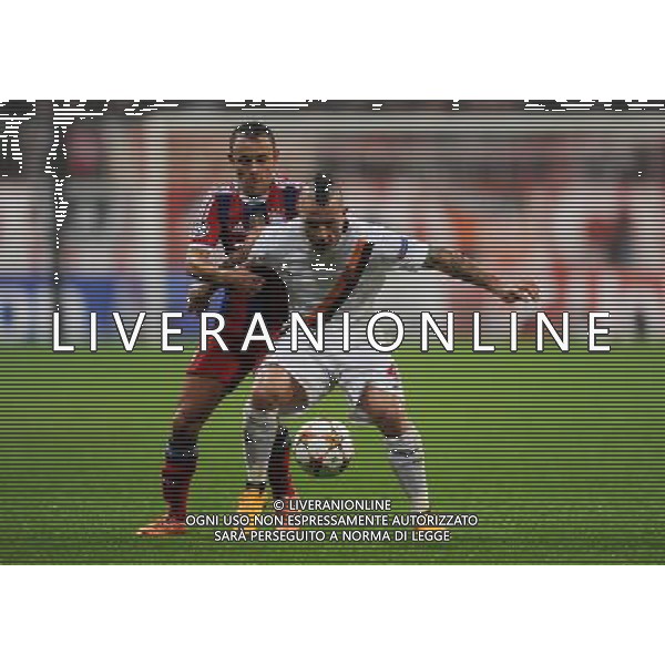 firo Fu§ball,Fussball, 05.11.2014 Uefa Champions League, CL, Saison 2014/2015 Gruppenphase, 4. Spieltag, Vorrunde FC Bayern MŸnchen, Muenchen, FCB, - AS Rom, Roma, Zweikampf, Rafinha, Bayern, gegen, Radja Nainggolan, AS Rom, $worldrightsEs gelten unsere AGB, einsehbar auf www.firosportphoto.de copyright by firo sportphoto: Coesfelder Str.207 48249 DŸlmen www.firosportphoto.de mail@firosportphoto.de (V o l k s b a n k B o c h u m - W i t t e n ) BLZ.: 430 601 29 Kt. Nr.: 341 117 100 Tel:Ê 02594 - 9916004 Fax:Ê02594 - 9916005 /AGENZIA ALDO LIVERANI SAS - ITALY ONLY - EDITORIAL USE ONLY - Bayern Monaco - Roma