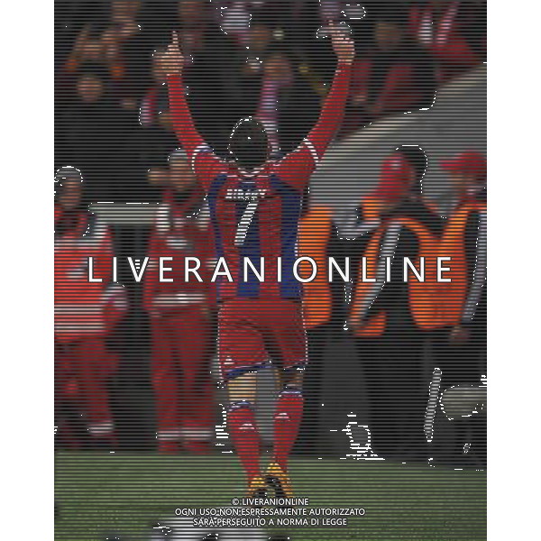firo Fu§ball,Fussball, 05.11.2014 Uefa Champions League, CL, Saison 2014/2015 Gruppenphase, 4. Spieltag, Vorrunde FC Bayern MŸnchen, Muenchen, FCB, - AS Rom, Roma, Jubel, jubeln, Gestik, Franck Ribery, Bayern, $worldrightsEs gelten unsere AGB, einsehbar auf www.firosportphoto.de copyright by firo sportphoto: Coesfelder Str.207 48249 DŸlmen www.firosportphoto.de mail@firosportphoto.de (V o l k s b a n k B o c h u m - W i t t e n ) BLZ.: 430 601 29 Kt. Nr.: 341 117 100 Tel:Ê 02594 - 9916004 Fax:Ê02594 - 9916005 /AGENZIA ALDO LIVERANI SAS - ITALY ONLY - EDITORIAL USE ONLY - Bayern Monaco - Roma