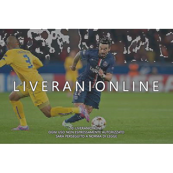 Ezequiel LAVEZZI - 05.11.2014 - Paris Saint Germain / Apoel Nicosie - Champions League Photo : Aurelien Meunier / Icon Sport /AGENZIA ALDO LIVERANI SAS - ITALY ONLY - EDITORIAL USE ONLY