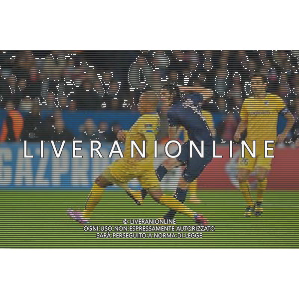Goal Edinson CAVANI - 05.11.2014 - Paris Saint Germain / Apoel Nicosie - Champions League Photo : Aurelien Meunier / Icon Sport /AGENZIA ALDO LIVERANI SAS - ITALY ONLY - EDITORIAL USE ONLY