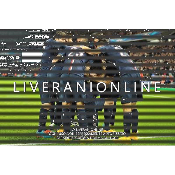 Joie Edinson CAVANI - 05.11.2014 - Paris Saint Germain / Apoel Nicosie - Champions League Photo : Aurelien Meunier / Icon Sport /AGENZIA ALDO LIVERANI SAS - ITALY ONLY - EDITORIAL USE ONLY