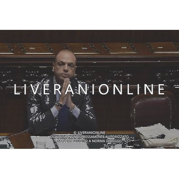 Mozione di sfiducia nei confronti del ministro degll\'Interno Alfano, per gli scontri tra polizia, operai delle Acciaierie di Terni e sindacalisti Camera dei Deputati Roma 05 novembre 2014 ©Corradetti/AGENZIA ALDO LIVERANI SAS