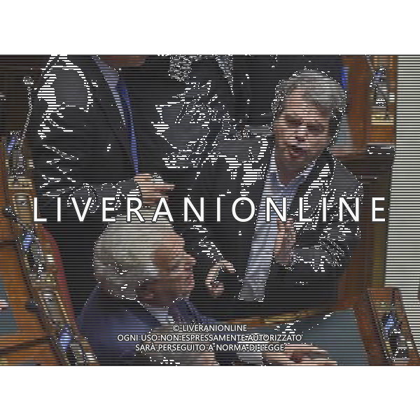 Roma - 06/11/2014 - Montecitorio - Seduta comune per l\'elezione dei giudici della Corte Costituzionale e componenti del CSM - nella foto: Denis Verdini e Renato Brunetta /Ph. Fabrizio Corradetti - Ag. Aldo Liverani sas