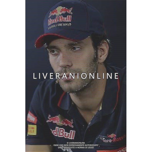 Jean-Eric Vergne (FRA), Scuderia Toro Rosso during the FIA press conference 06.11.2014. Formula 1 World Championship, Rd 18, Brazilian Grand Prix, Sao Paulo, Brazil, Preparation Day. AG ALDOL IVERANI SAS ONLY ITALY