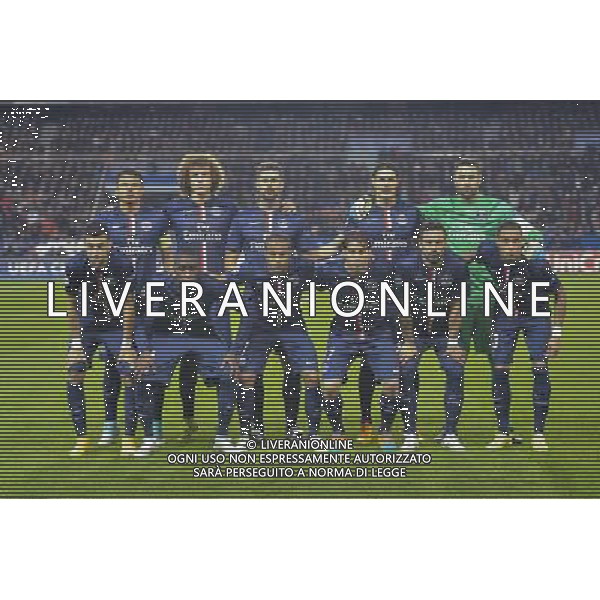 Equipe PSG - 05.11.2014 - Paris Saint Germain / Apoel Nicosie - Champions League Photo : Aurelien Meunier / Icon Sport AG ALDO LIVERANI SAS ONLY ITALY