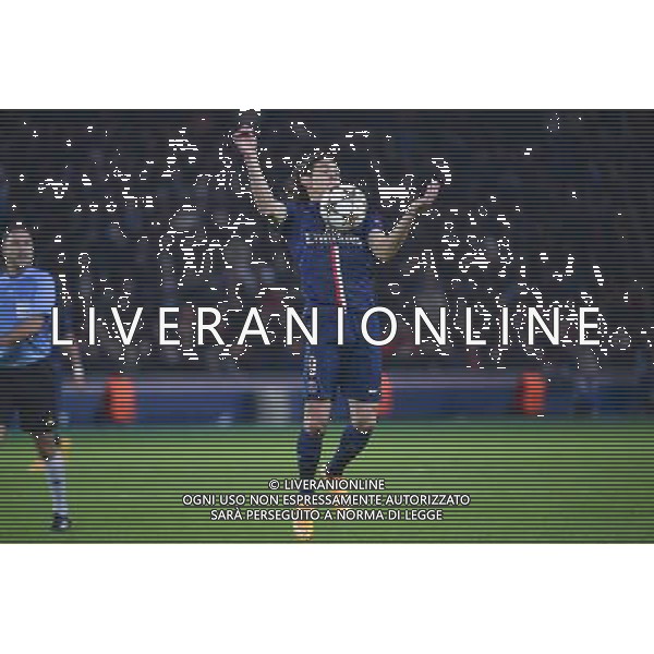Edinson CAVANI - 05.11.2014 - Paris Saint Germain / Apoel Nicosie - Champions League Photo : Winterpress / Icon Sportw AG ALDO LIVERANI SAS ONLY ITALY