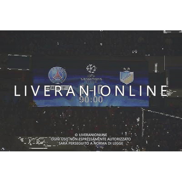 Illustration - Score - 05.11.2014 - Paris Saint Germain / Apoel Nicosie - Champions League Photo : Winterpress / Icon Sportw AG ALDO LIVERANI SAS ONLY ITALY
