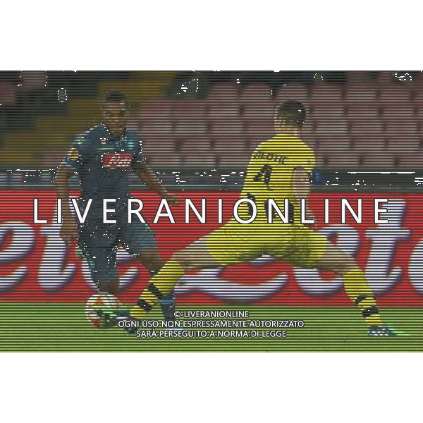 NAPOLI - YOUNG BOYS UEFA EUROPA LEAGUE GIRONE I 06 NOVEMBRE 2014 NELLA FOTO: DE GUZMAN ©MOSCA- AG.LIVERANI