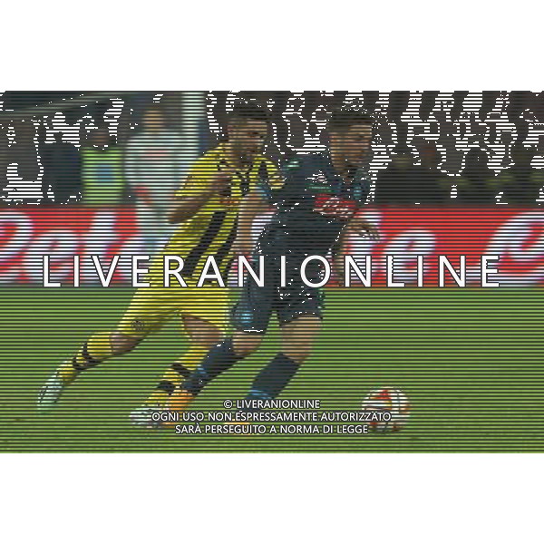 NAPOLI - YOUNG BOYS UEFA EUROPA LEAGUE GIRONE I 06 NOVEMBRE 2014 NELLA FOTO: MERTENS ©MOSCA- AG.LIVERANI