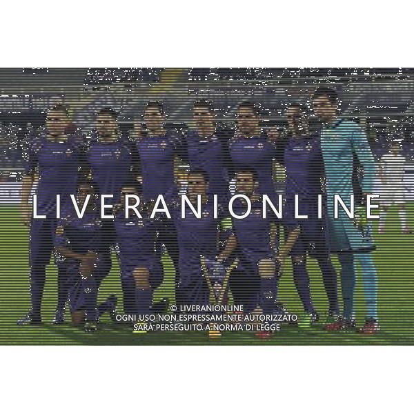 UEFA Europa League 2014/2015 Gruppo K Firenze - 06.11.2014 Fiorentina-Paok Salonicco Nella Foto:fiorentina squadra formazione tatarusanu,gonzalo rodriguez,vargas,pizarro,cuadrado,kurtic,basanta,pasqual,lazzari,gomez,tomovic /Ph.Vitez-Ag. Aldo Liverani