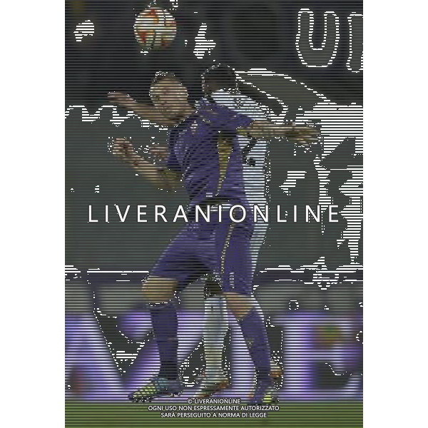 UEFA Europa League 2014/2015 Gruppo K Firenze - 06.11.2014 Fiorentina-Paok Salonicco Nella Foto:kurtic-spyropoulos /Ph.Vitez-Ag. Aldo Liverani