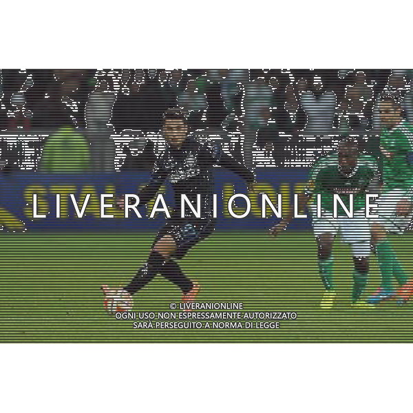 Federico BONAZZOLI - 06.11.2014 - Saint Etienne / Inter Milan - Europa League Photo : Jean Paul Thomas / Icon Sport /AGENZIA ALDO LIVERANI SAS - ITALY ONLY - EDITORIAL USE ONLY