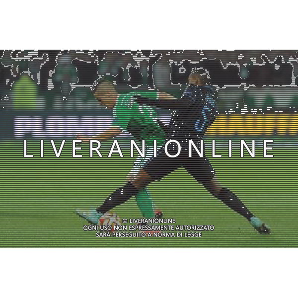 Romain HAMOUMA - 06.11.2014 - Saint Etienne / Inter Milan - Europa League Photo : Jean Paul Thomas / Icon Sport /AGENZIA ALDO LIVERANI SAS - ITALY ONLY - EDITORIAL USE ONLY