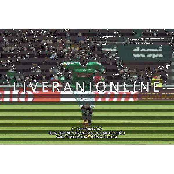 Joie Moustapha BAYAL SALL - 06.11.2014 - Saint Etienne / Inter Milan - Europa League Photo : Jean Paul Thomas / Icon Sport /AGENZIA ALDO LIVERANI SAS - ITALY ONLY - EDITORIAL USE ONLY