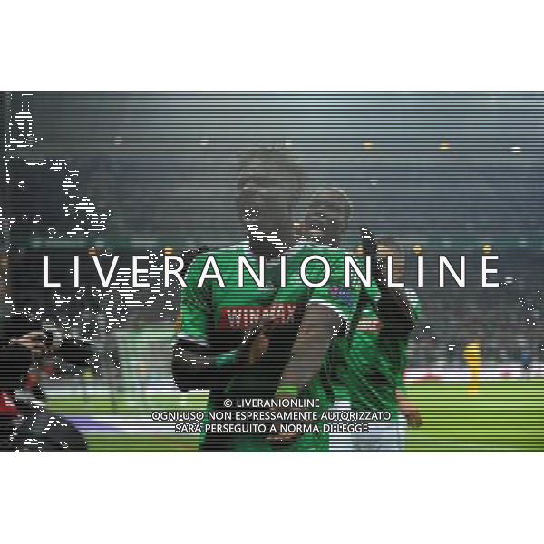Joie Moustapha BAYAL SALL - 06.11.2014 - Saint Etienne / Inter Milan - Europa League Photo : Jean Paul Thomas / Icon Sport /AGENZIA ALDO LIVERANI SAS - ITALY ONLY - EDITORIAL USE ONLY