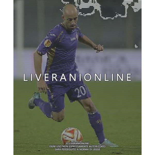 UEFA Europa League 2014/2015 Gruppo K Firenze - 06.11.2014 Fiorentina-Paok Salonicco Nella Foto:Borja Valero /Ph.Vitez-Ag. Aldo Liverani
