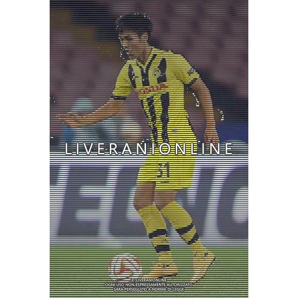NAPOLI - BSC YOUNG BOYS UEFA EUROPA LEAGUE GIRONE I 06 NOVEMBRE 2014 NELLA FOTO: YUYA KUBO ©MOSCA- AG.LIVERANI 