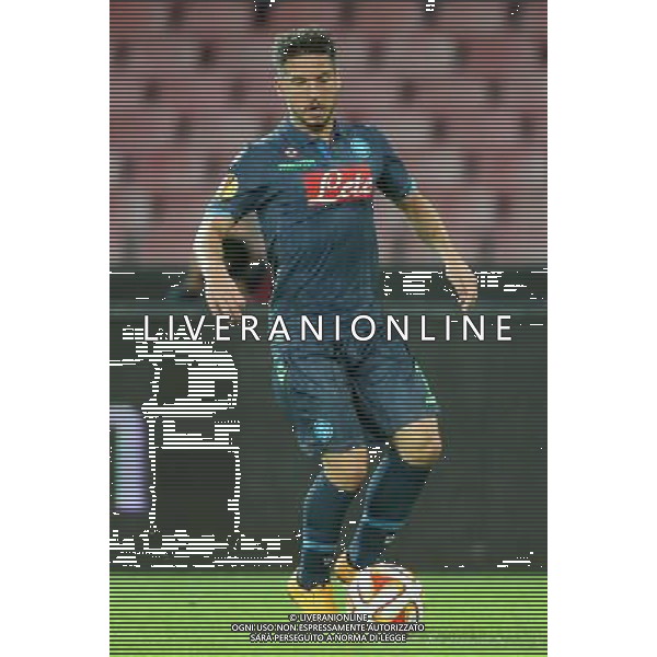 NAPOLI - BSC YOUNG BOYS UEFA EUROPA LEAGUE GIRONE I 06 NOVEMBRE 2014 NELLA FOTO: DRIES MERTENS ©MOSCA- AG.LIVERANI 