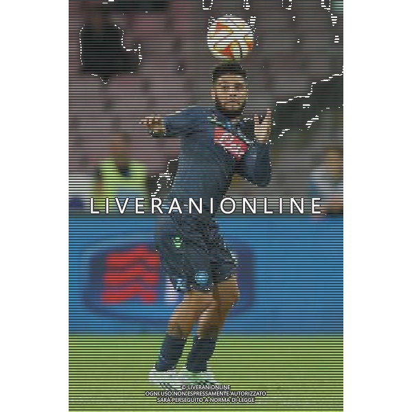 NAPOLI - BSC YOUNG BOYS UEFA EUROPA LEAGUE GIRONE I 06 NOVEMBRE 2014 NELLA FOTO: LORENZO INSIGNE ©MOSCA- AG.LIVERANI 