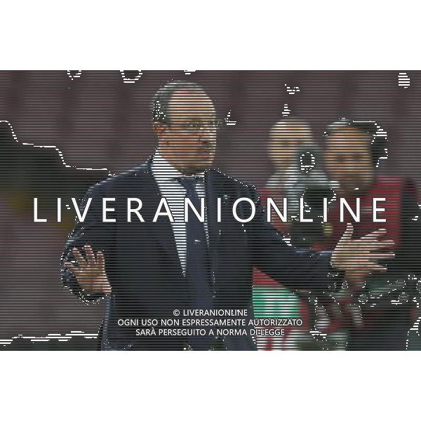 NAPOLI - BSC YOUNG BOYS UEFA EUROPA LEAGUE GIRONE I 06 NOVEMBRE 2014 NELLA FOTO: RAFAEL BENITEZ ©MOSCA- AG.LIVERANI 