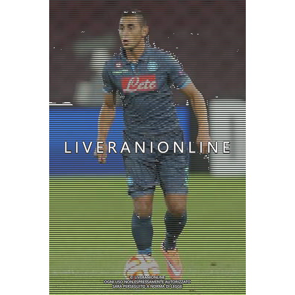 NAPOLI - BSC YOUNG BOYS UEFA EUROPA LEAGUE GIRONE I 06 NOVEMBRE 2014 NELLA FOTO: GHOULAM FAOUZI ©MOSCA- AG.LIVERANI 
