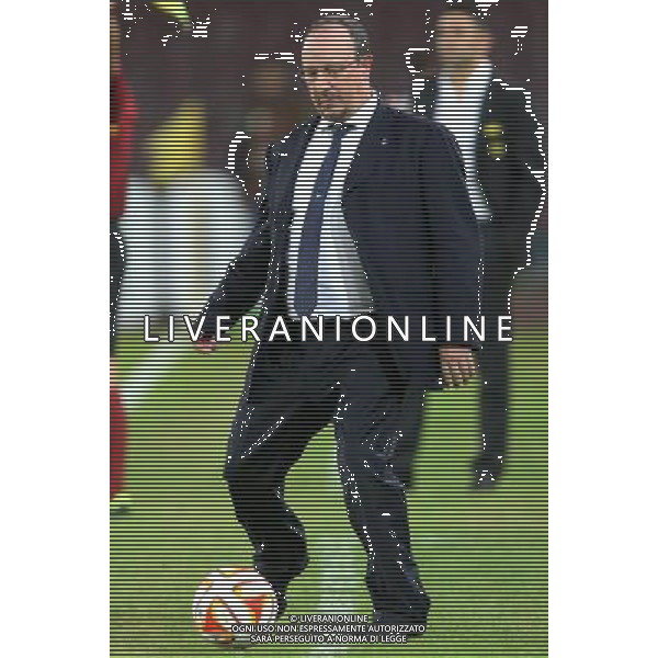 NAPOLI - BSC YOUNG BOYS UEFA EUROPA LEAGUE GIRONE I 06 NOVEMBRE 2014 NELLA FOTO: RAFAEL BENITEZ ©MOSCA- AG.LIVERANI 
