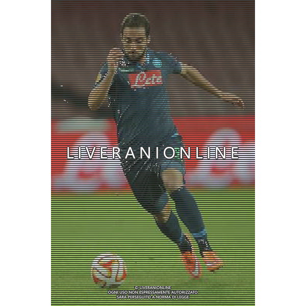 NAPOLI - BSC YOUNG BOYS UEFA EUROPA LEAGUE GIRONE I 06 NOVEMBRE 2014 NELLA FOTO: HIGUAIN GONZALO ©MOSCA- AG.LIVERANI 