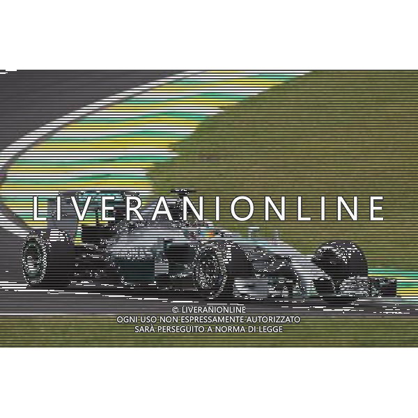 Lewis Hamilton (GBR) Mercedes AMG F1 W05. 07.11.2014. Formula 1 World Championship, Rd 18, Brazilian Grand Prix, Sao Paulo, Brazil, Practice Day. - www.xpbimages.com, EMail: requests@xpbimages.com - copy of publication required for printed pictures. Every used picture is fee-liable. © Copyright: Moy / XPB Images /AGENZIA ALDO LIVERANI SAS - ITALY ONLY - EDITORIAL USE ONLY