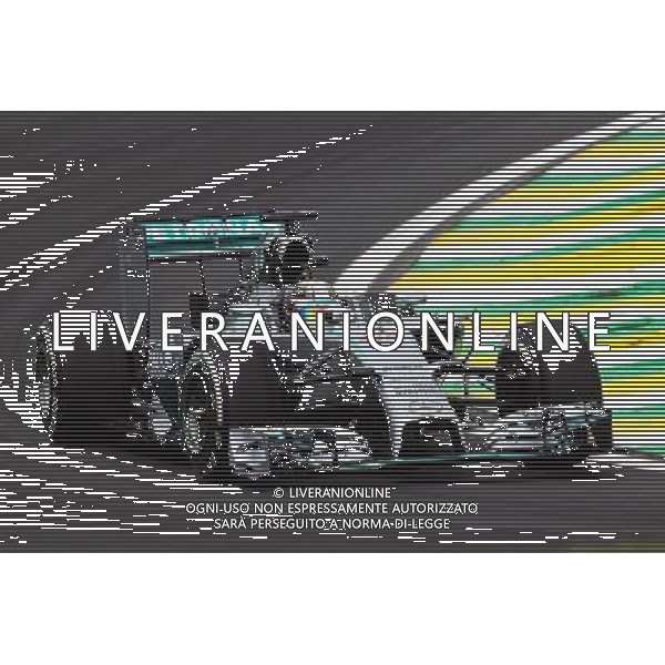 Lewis Hamilton (GBR) Mercedes AMG F1 W05. 07.11.2014. Formula 1 World Championship, Rd 18, Brazilian Grand Prix, Sao Paulo, Brazil, Practice Day. - www.xpbimages.com, EMail: requests@xpbimages.com - copy of publication required for printed pictures. Every used picture is fee-liable. © Copyright: Moy / XPB Images /AGENZIA ALDO LIVERANI SAS - ITALY ONLY - EDITORIAL USE ONLY