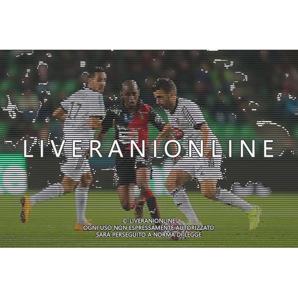 Yann JOUFFRE / Gelson FERNANDES - 07.11.2014 - Rennes / Lorient - 13eme journee de Ligue 1 - Photo : Vincent Michel / Icon Sport AG ALDO LIVERANI SAS ONLY ITALY